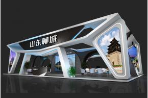 山东聊城旅游文化展3D模型