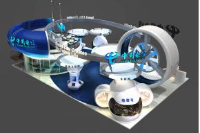 中国电信展台3D模型