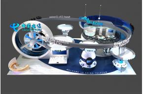 中国电信展台3D模型