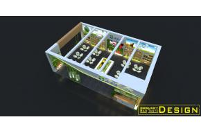 卓冠环保漆展览模型