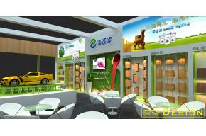 卓冠环保漆展览模型