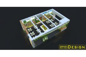 卓冠环保漆展览模型