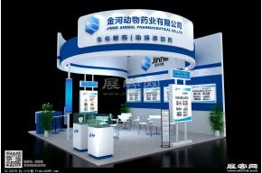 金河展览模型
