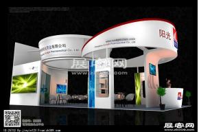 阳光药业展览模型