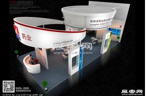 阳光药业展览模型