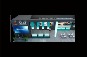 洛阳港信展览模型