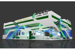 中国邮政展览模型