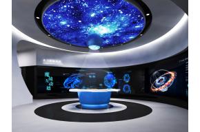 科技航空展厅3d模型