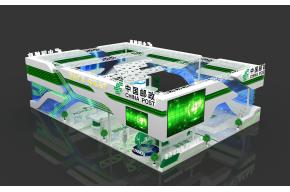 中国邮政展览模型