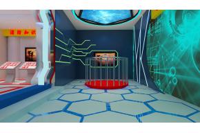 消防体验馆展厅3d模型