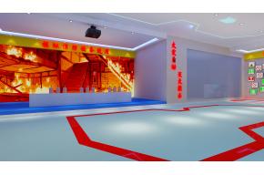 消防体验馆展厅3d模型