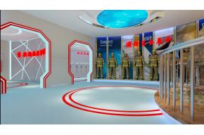 消防体验馆展厅3d模型