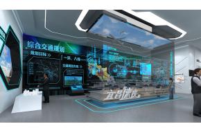 智能交通规划展厅3d模型