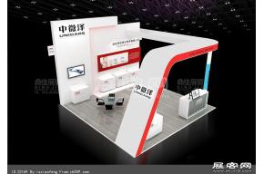 中微泽展览模型