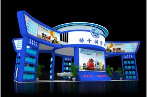 杨子润滑油展览模型