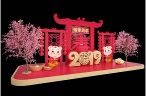 新年春节美陈点位
