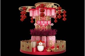 商场新年美陈春节美陈