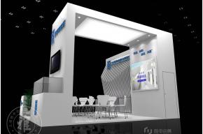 罗罗新能源展台模型