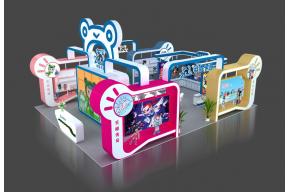 中南卡通展览模型
