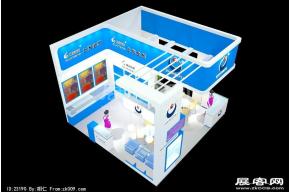 晟珠展台模型
