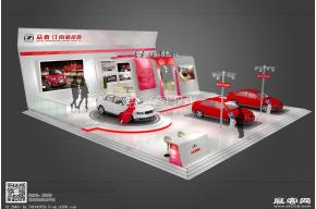 众泰汽车展台模型