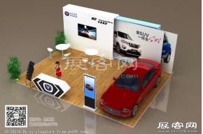 长安汽车展台模型