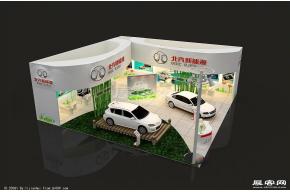 北汽新能源展览模型