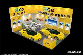 博派电子展览模型