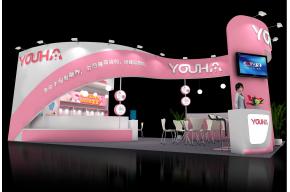 YOUHA婴童展台模型