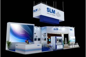 SLM展台模型效果图