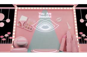 快闪店美陈3D模型