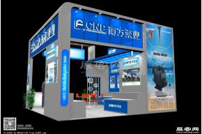 南方泵业展览模型