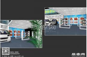 创威集团展台模型