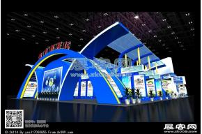 教育部展台模型