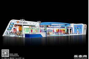 都市风展览模型图片