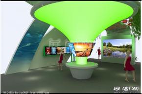 赞助企业展台模型