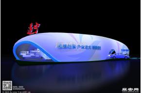西博会遂宁展台