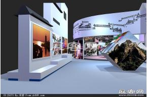 安徽省展览模型