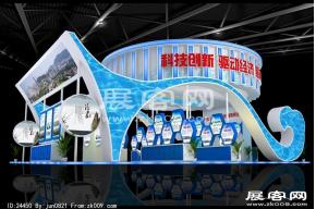 福建展位展览模型