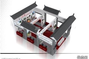 山西展台3D模型
