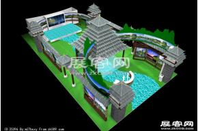 广西展览模型