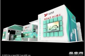 山东有线展览模型