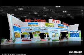河北展台模型