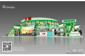 大同展台模型