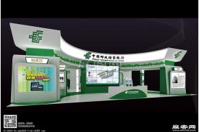中国邮政展览模型