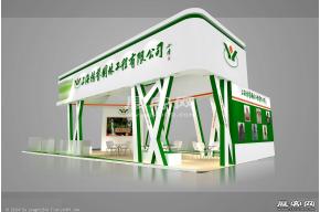 杨艺园林展台模型