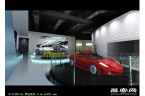 工业展馆3D模型