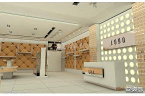 服装专卖店3D模型
