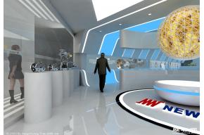 纽威展厅设计模型