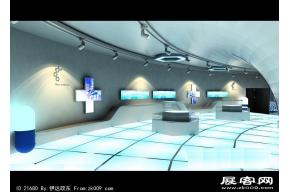 工业展馆3D模型